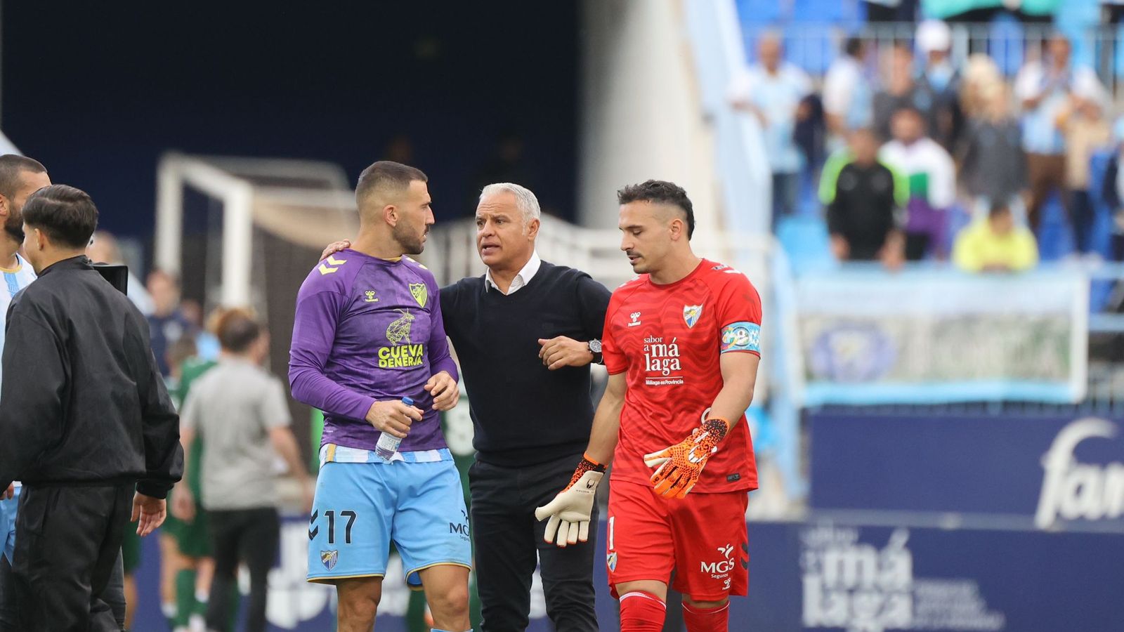 El Málaga CF - Eibar, en fotos