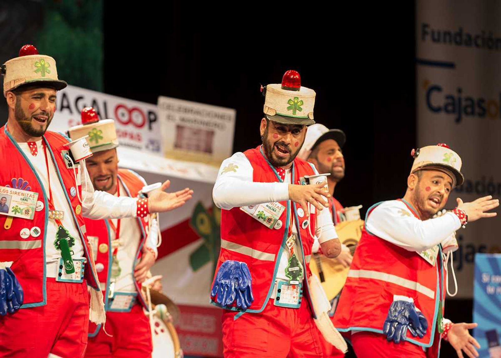 Las imágenes de la quinta función de cuartos