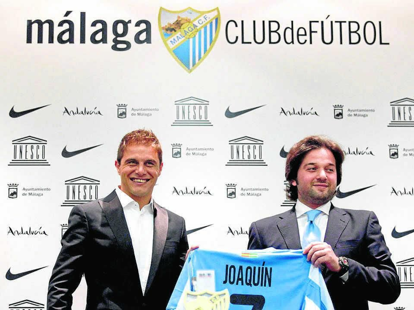 La fotos de Joaquín Sánchez en su etapa en el Málaga CF La fotos de Joaquín Sánchez en su etapa en el Málaga CF