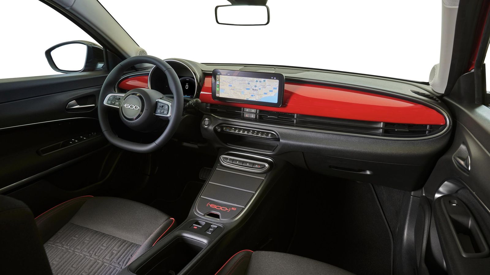 Dos pantallas en el salpicadero: una para la instrumentación y otra para el sistema de infoentretenimiento.