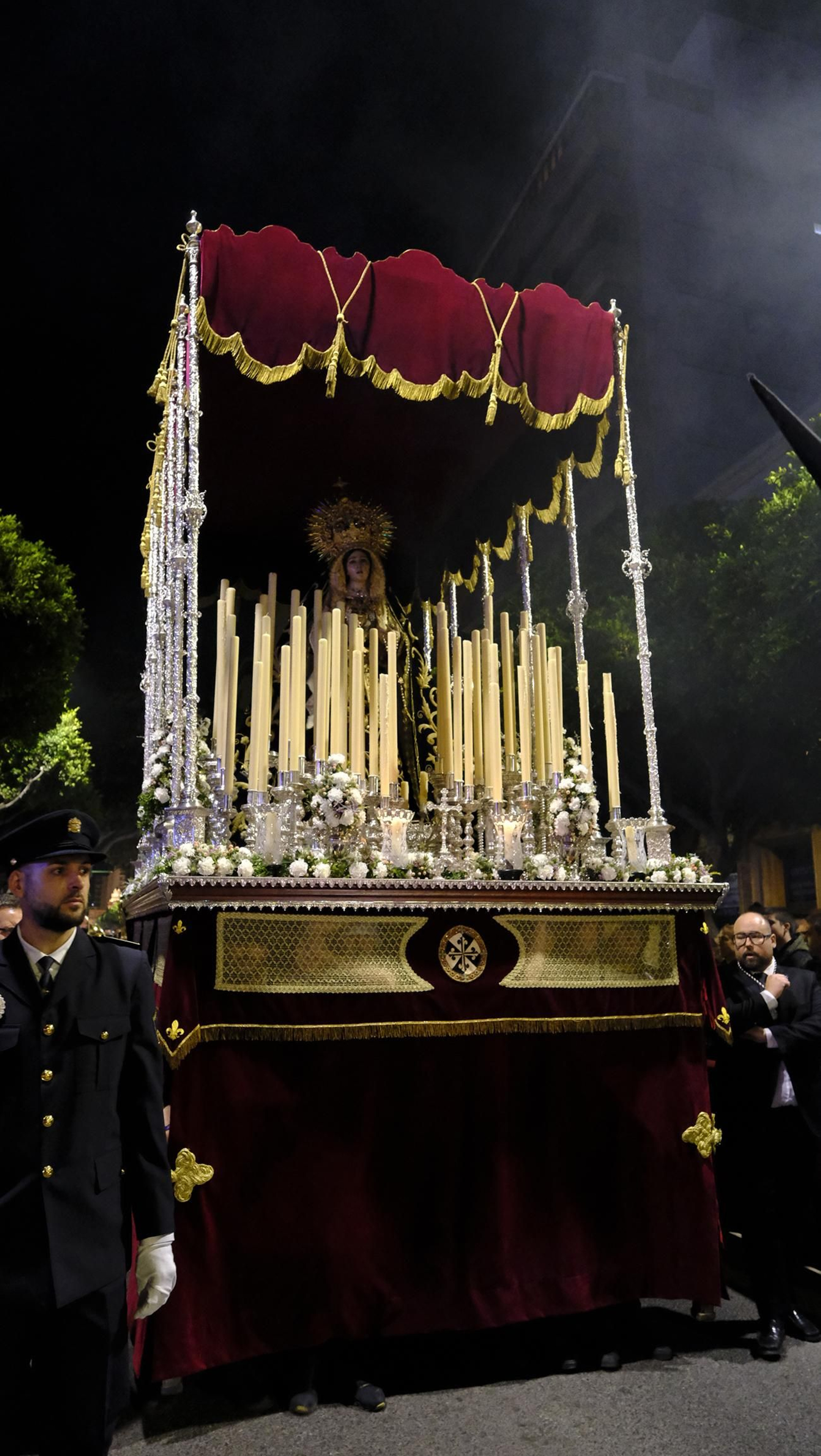 Procesión de Rosario del Mar, en imágenes