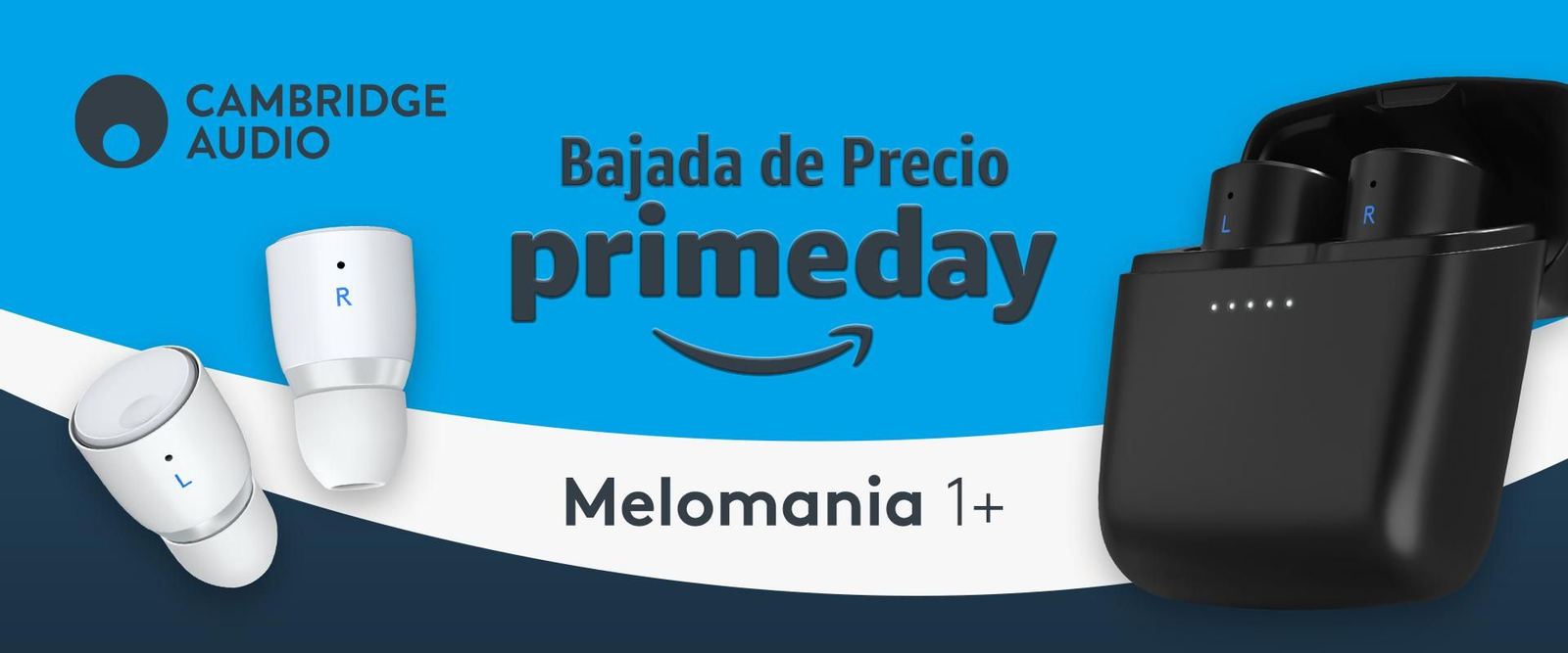Oferta Amazon Prime Day: Auriculares Cambridge Audio Melomania 1+