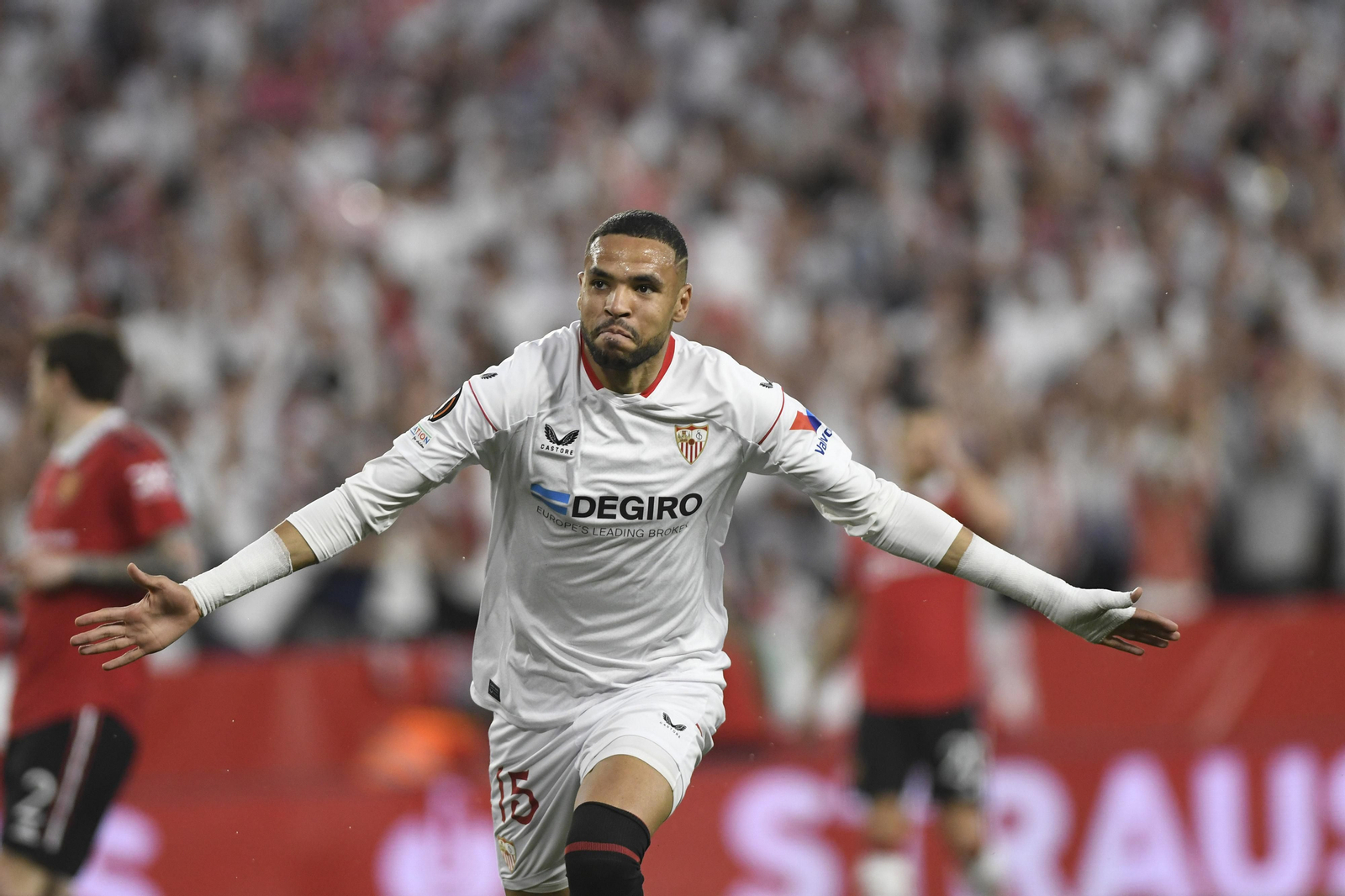 Las fotos del Sevilla-Manchester