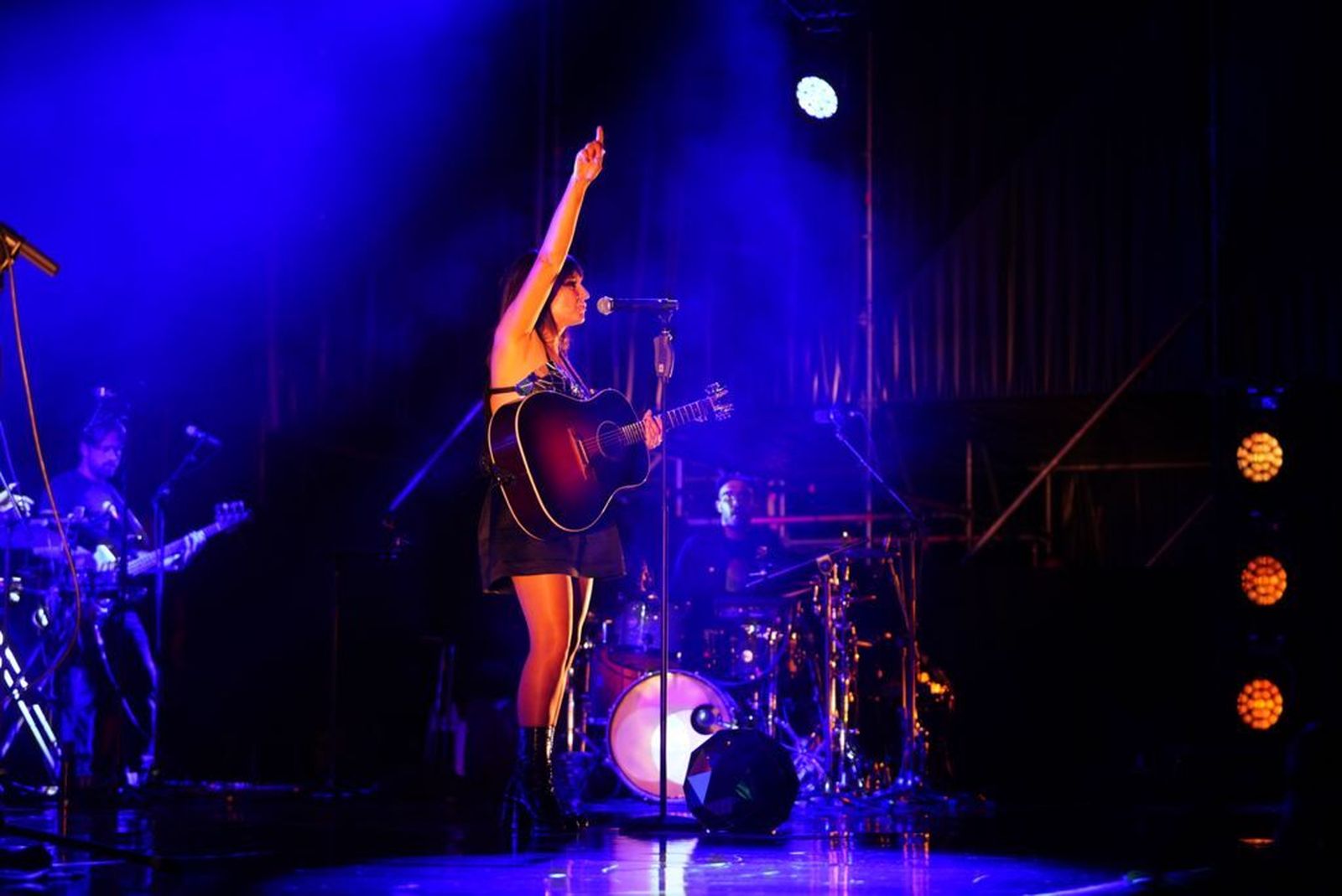 El concierto de Amaral en Pozoblanco, en imágenes