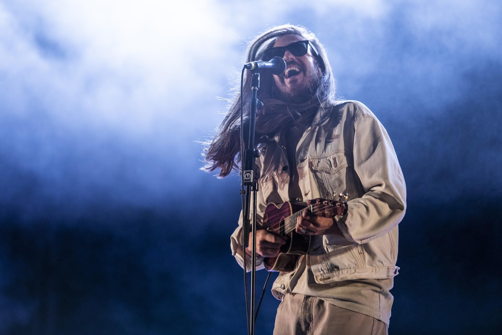 Carlos Sadness durante su actuación en el Granada Alive en el Cortijo Conde