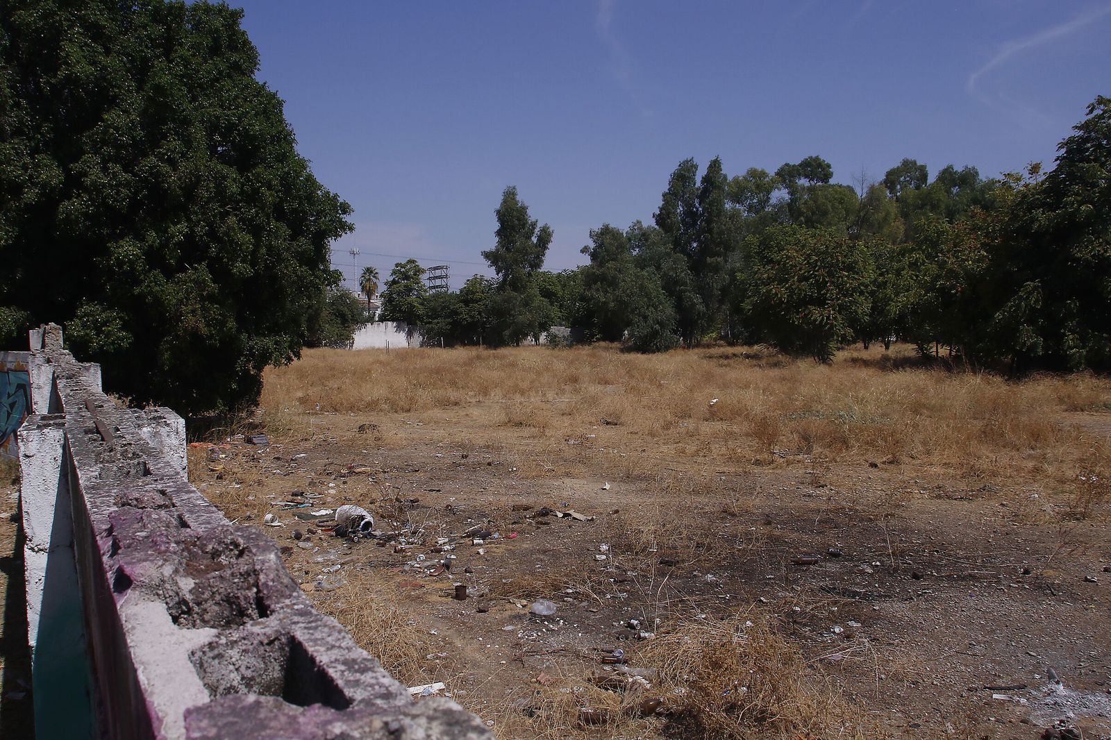 La parcela del barrio de San Jerónimo estuvo ocupada por actividades industriales.