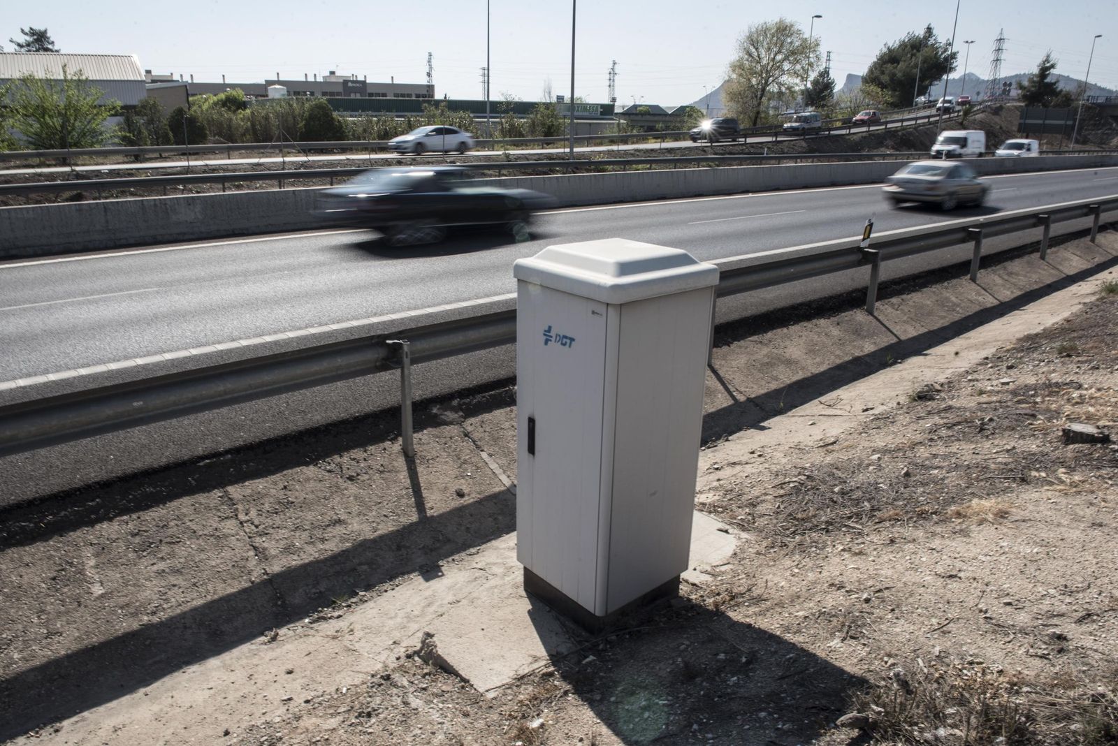 Un radar de la DGT, en una imagen de archivo.