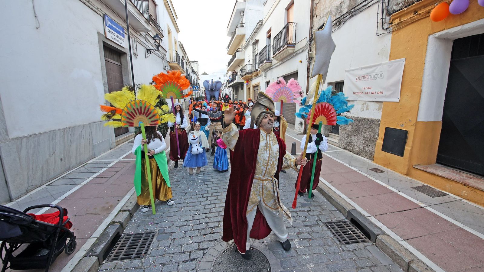 Imágenes de la cabalgata del Cartero Real de Jerez