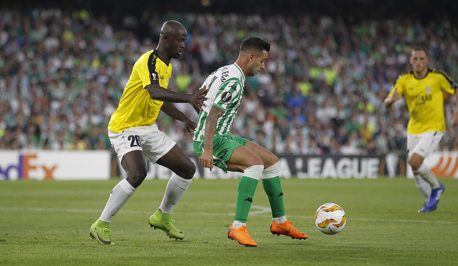 El Betis-Dudelange, en imágenes
