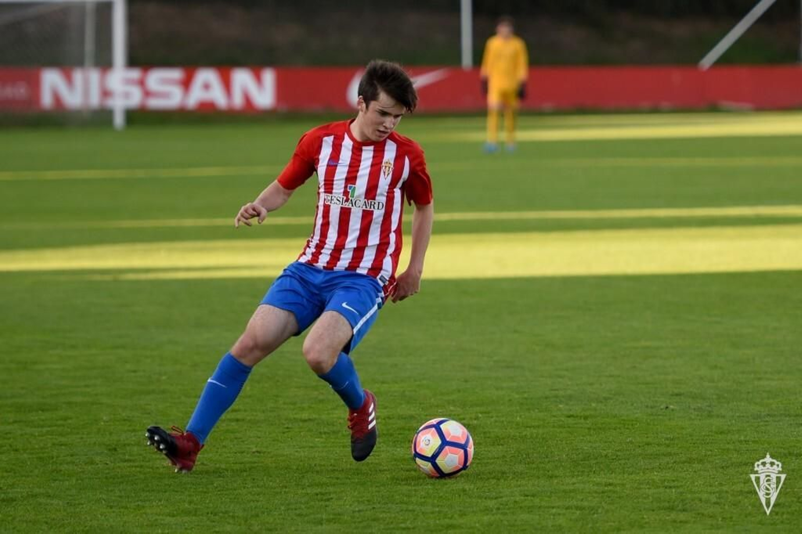 Guille Rosas en acción.