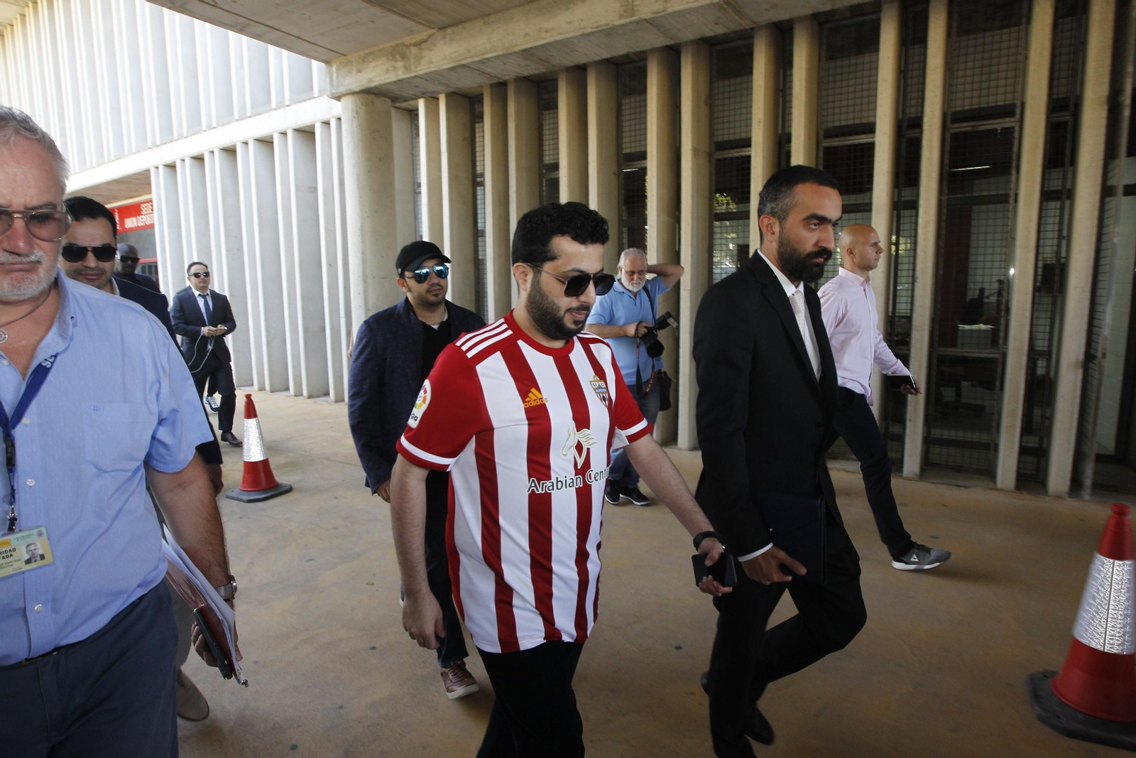 Fotogalería rueda de prensa dueño U.D. Almería, Turki Al-Sheik