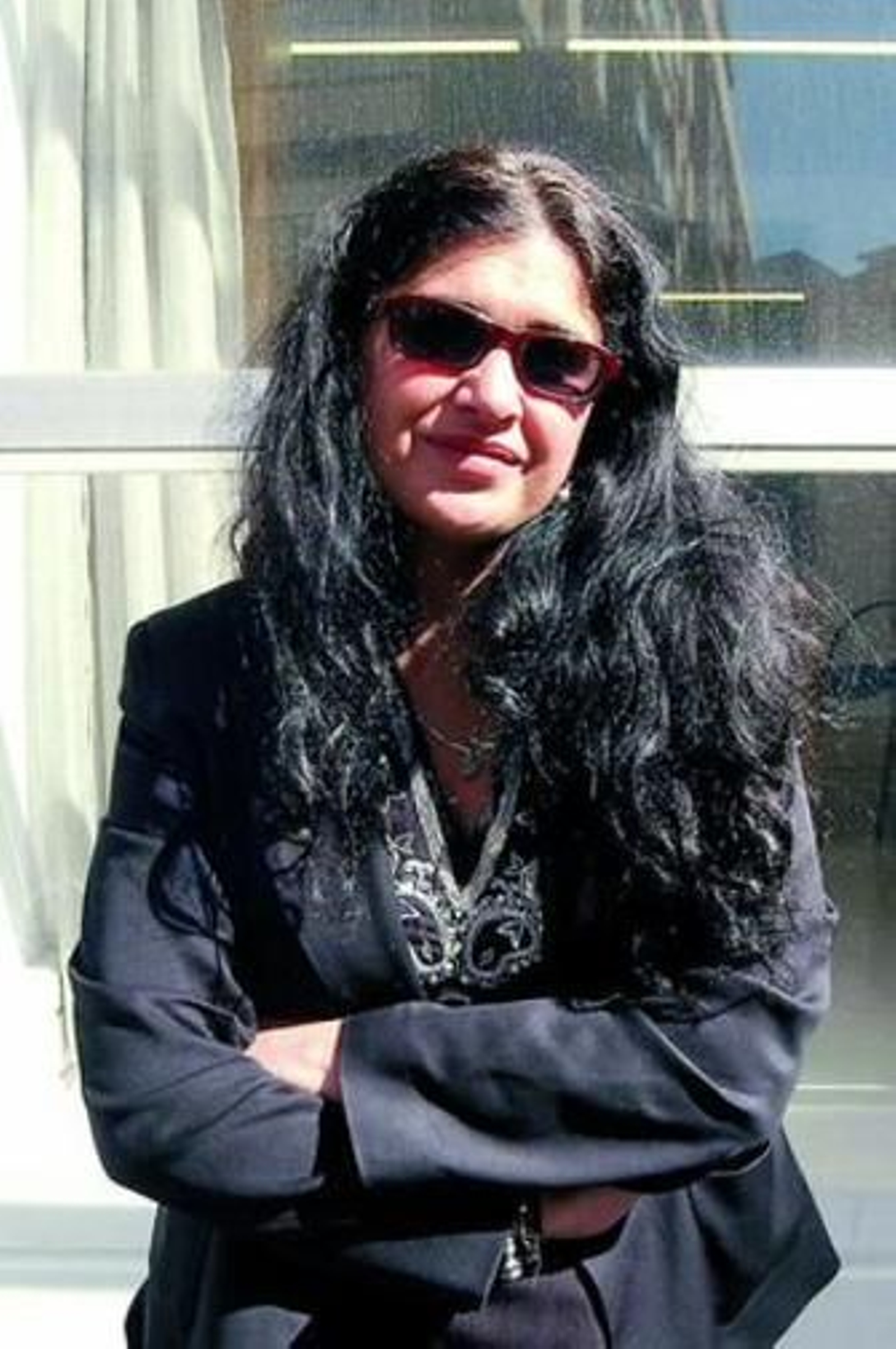 Lucía Etxebarría, ayer, en la Filmoteca.