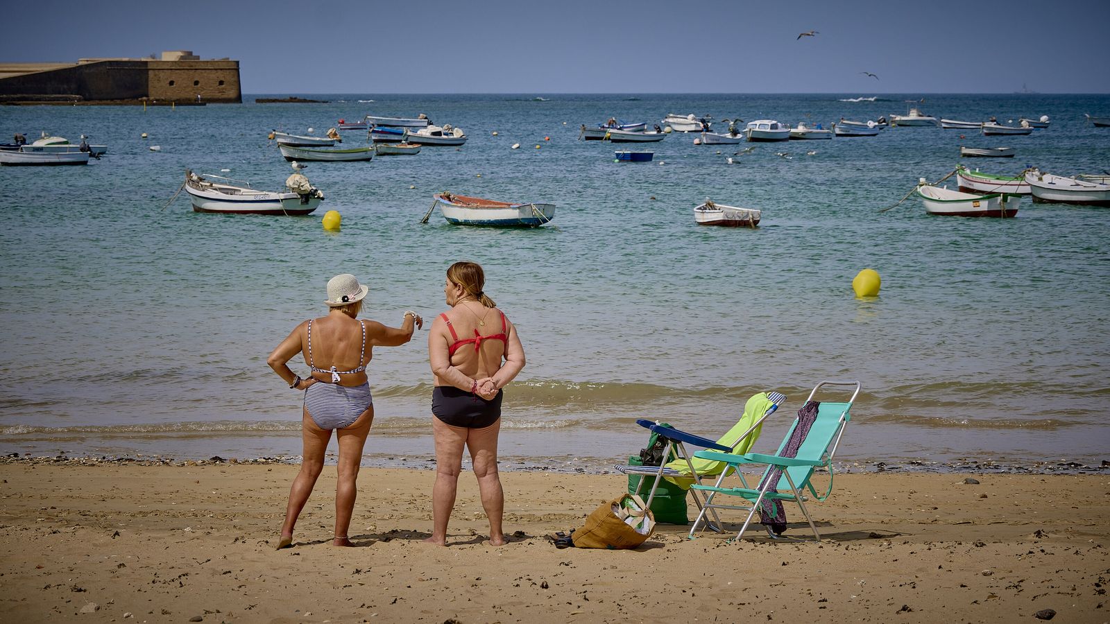 Una imagen de la playa de La Caleta.