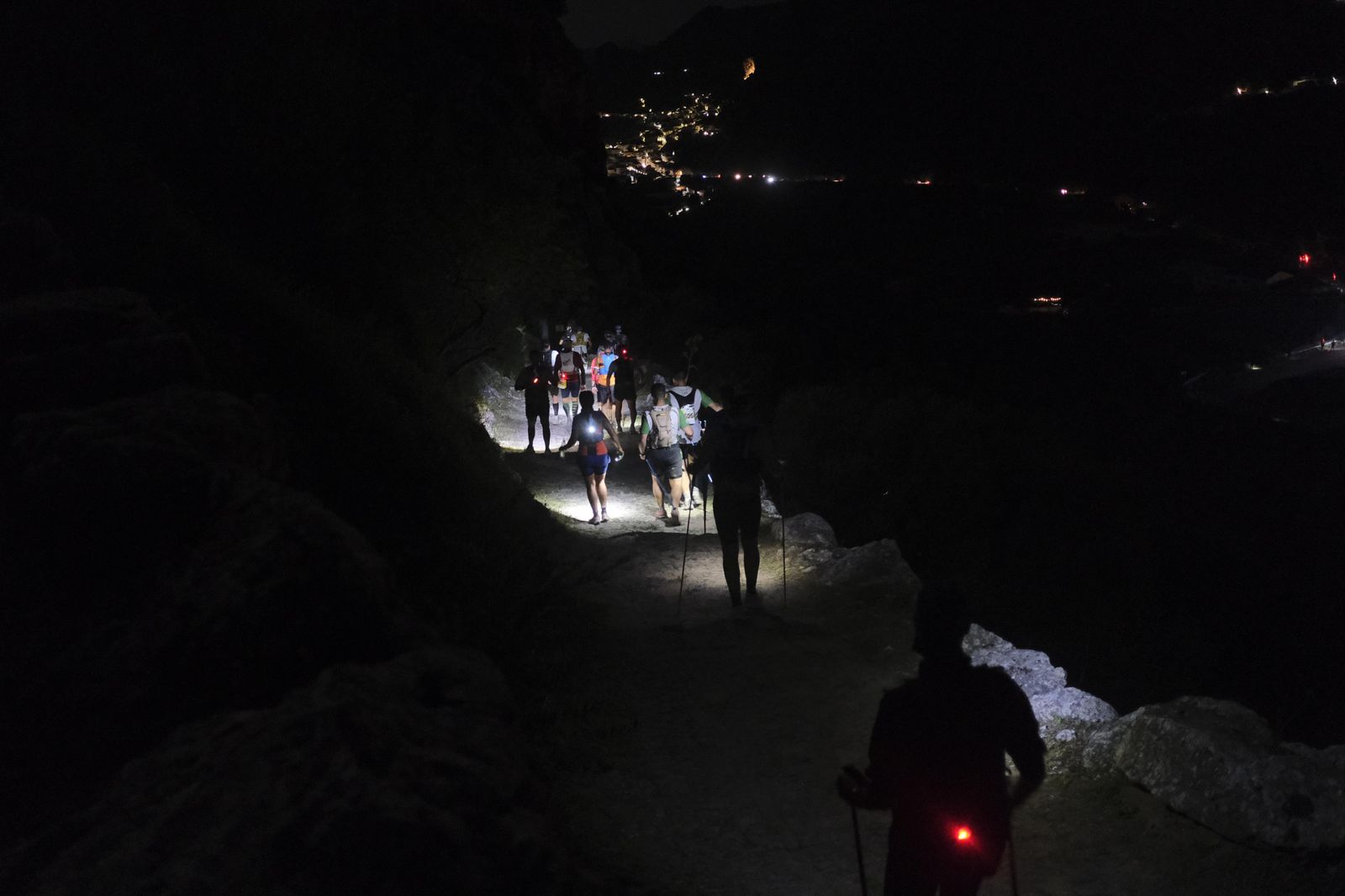 La noche de los 101 kilómetros, en fotos