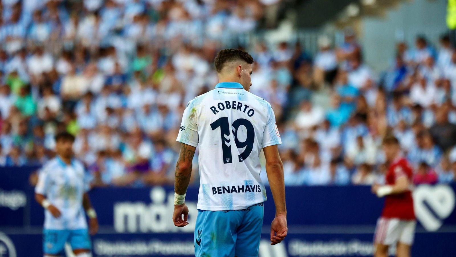 Roberto, su paso por el Málaga CF en fotos
