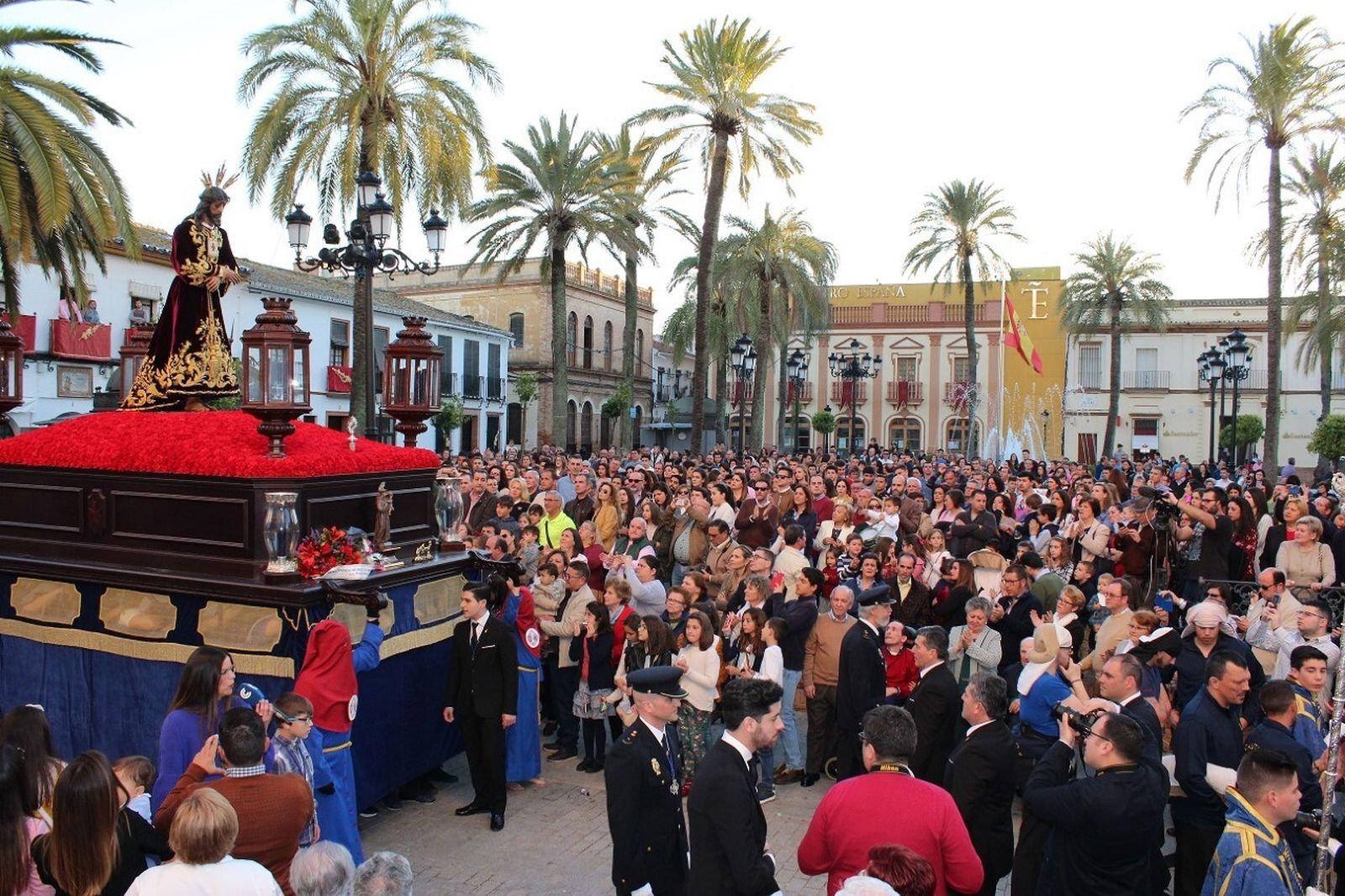 Imagen de archivo de la Hermandad del Cautivo de La Palma del Condado.