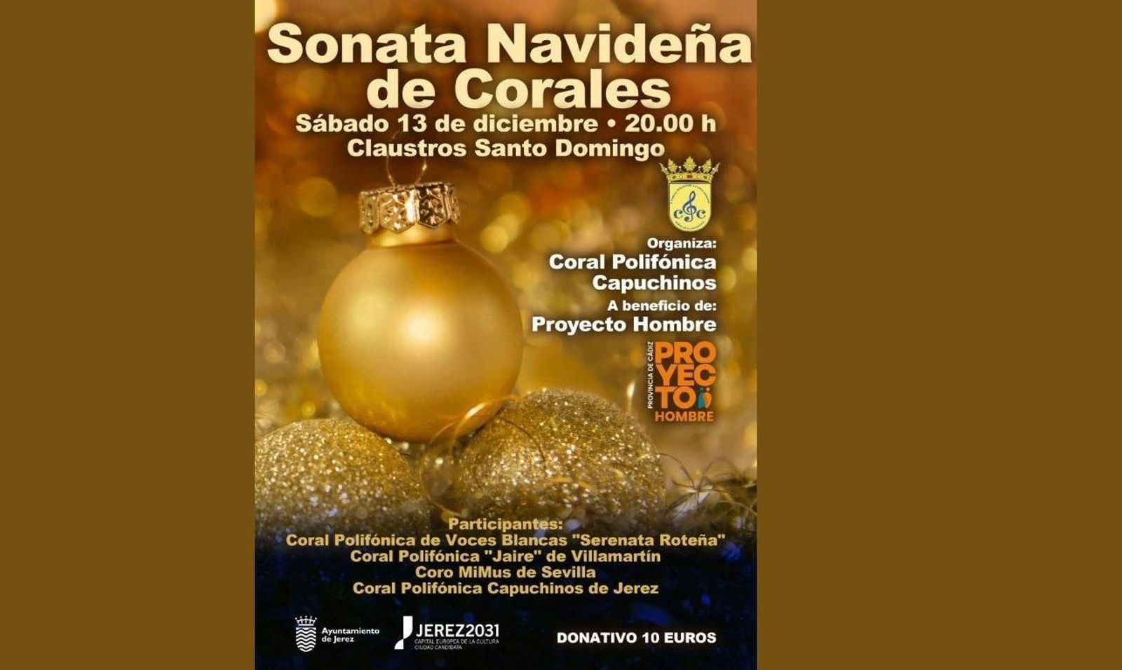 Cartel del concierto.