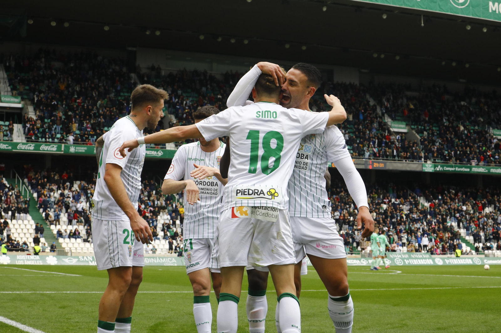 La victoria del Córdoba CF ante la Cultural Leonesa, en imágenes