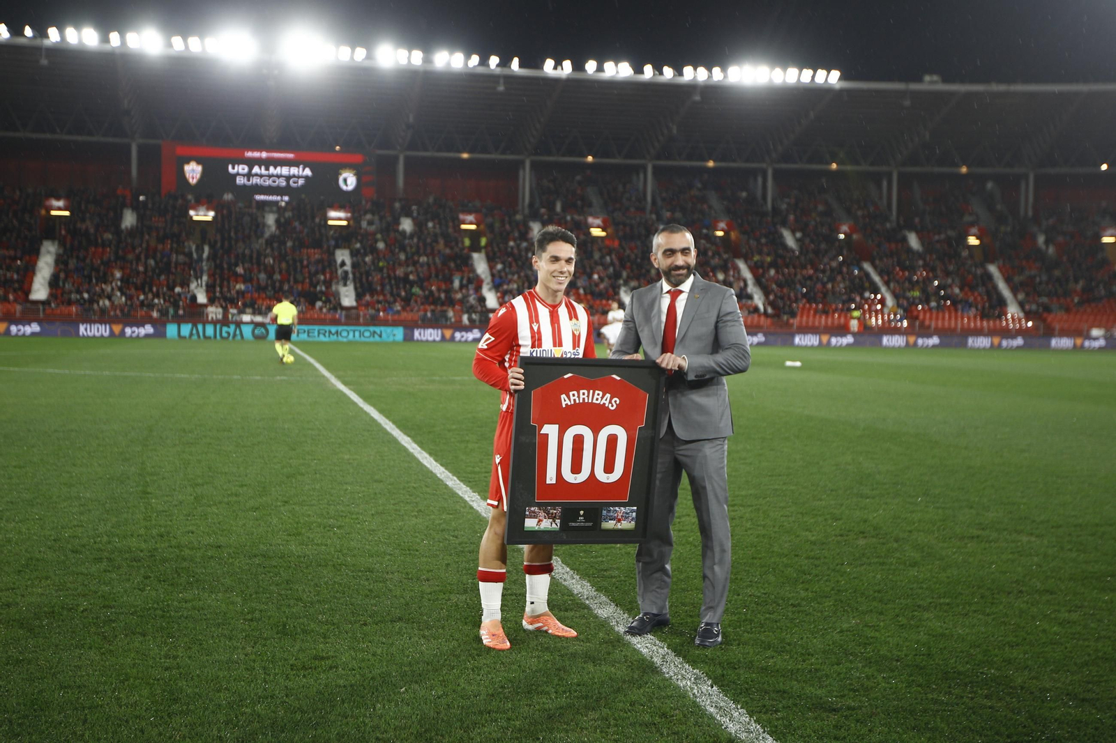 Las fotos del partido de fútbol U.D. Almería-Real Burgos