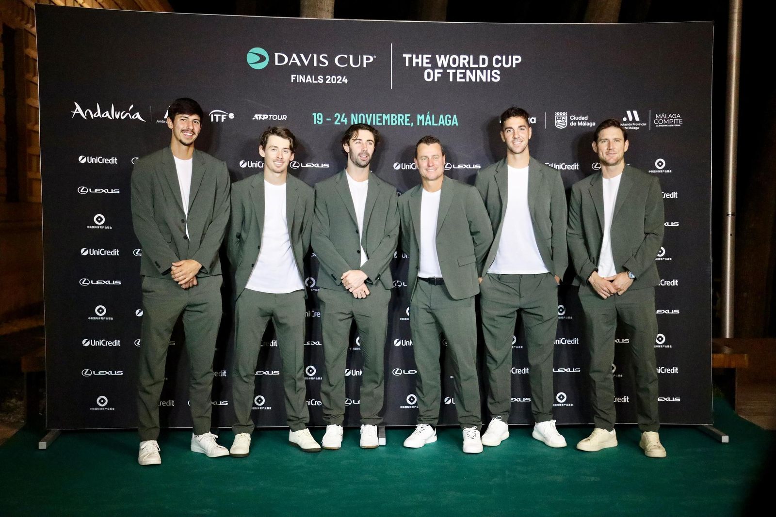 La alfombra roja de la Copa Davis