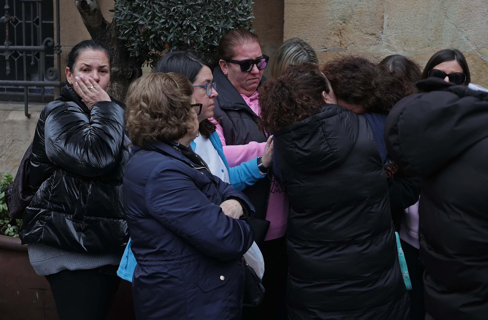 El minuto de silencio por Rocío, en imágenes