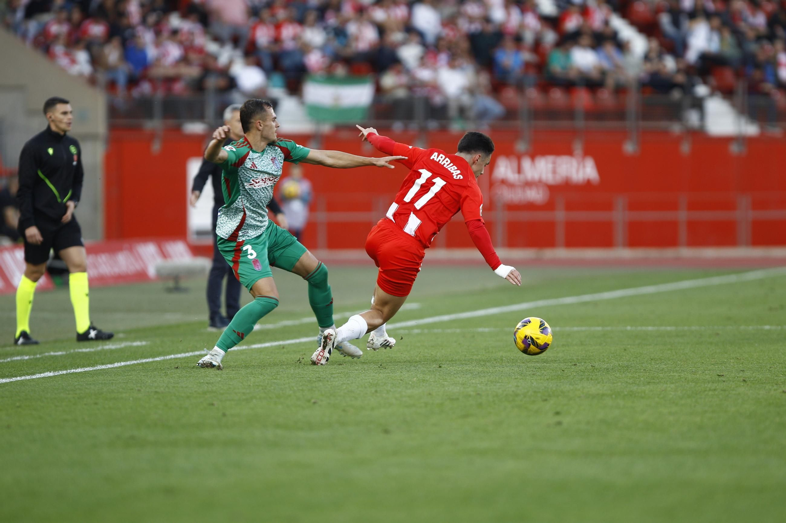 Las mejores imágenes del U.D. Almería-Granada C.F