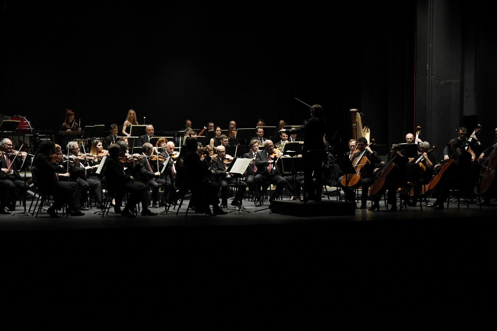 Un momento del concierto en el Gran Teatro