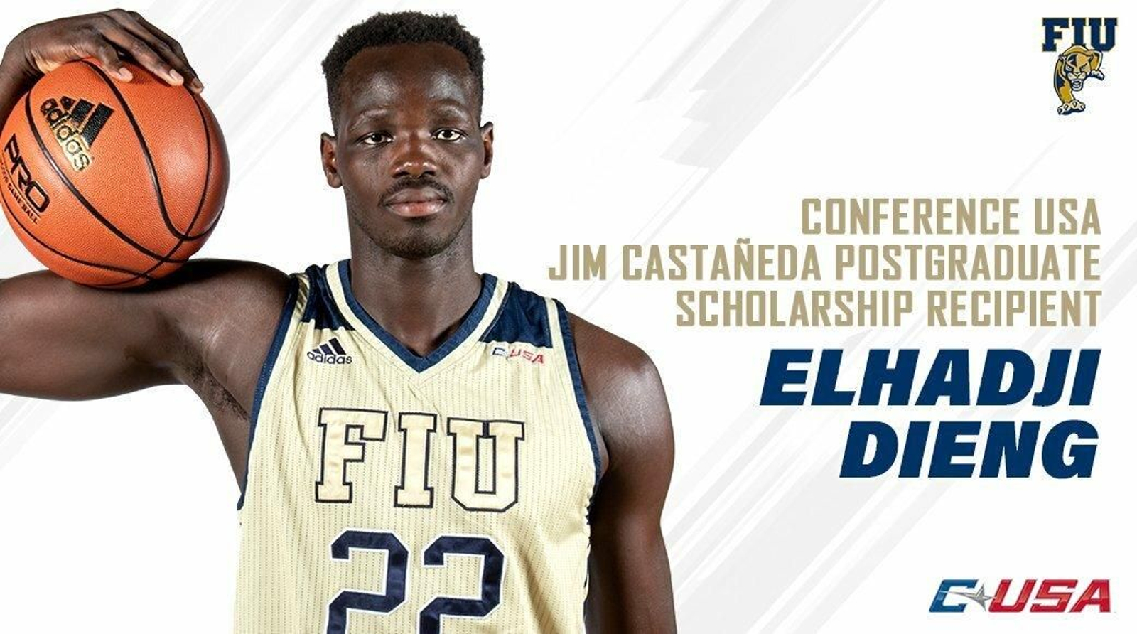 El senegalés Dieng, en su etapa en Florida.