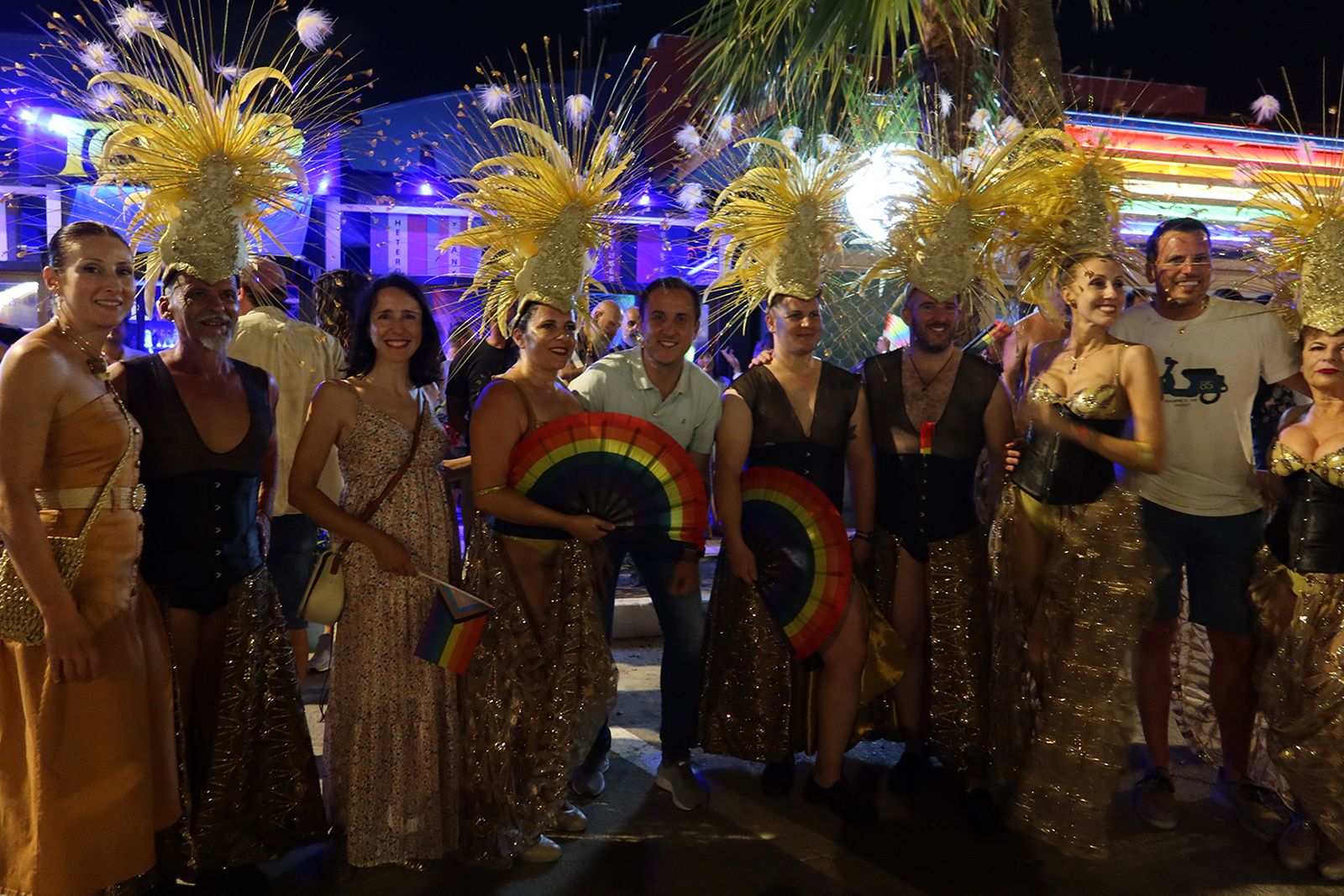 El desfile del Orgullo LGTBIQ de Vera Playa, en imágenes