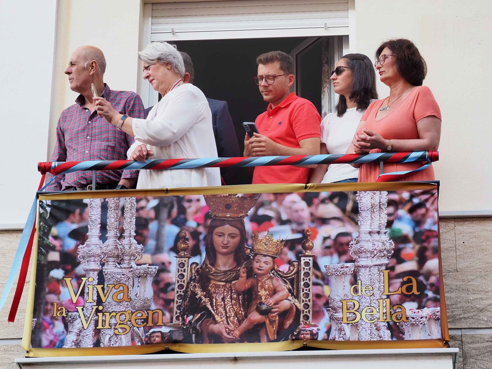 Las imágenes de la procesión de la Virgen de la Bella por las calles de Lepe en 2022