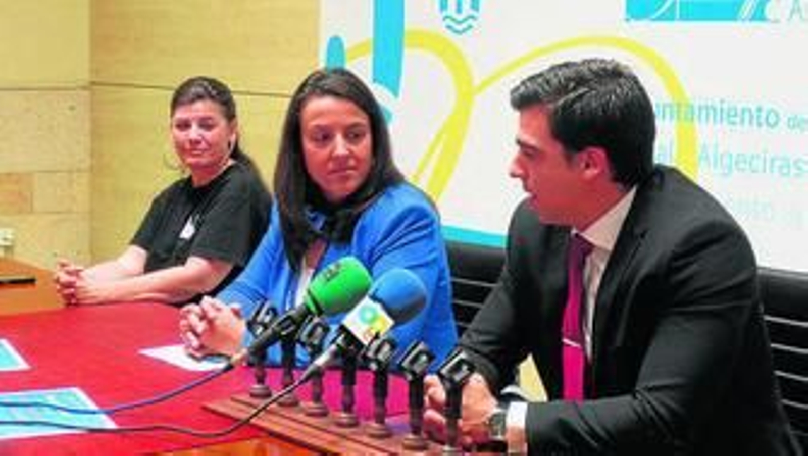 Imagen de la presentación de la cuarta edición de las olimpiadas, ayer.