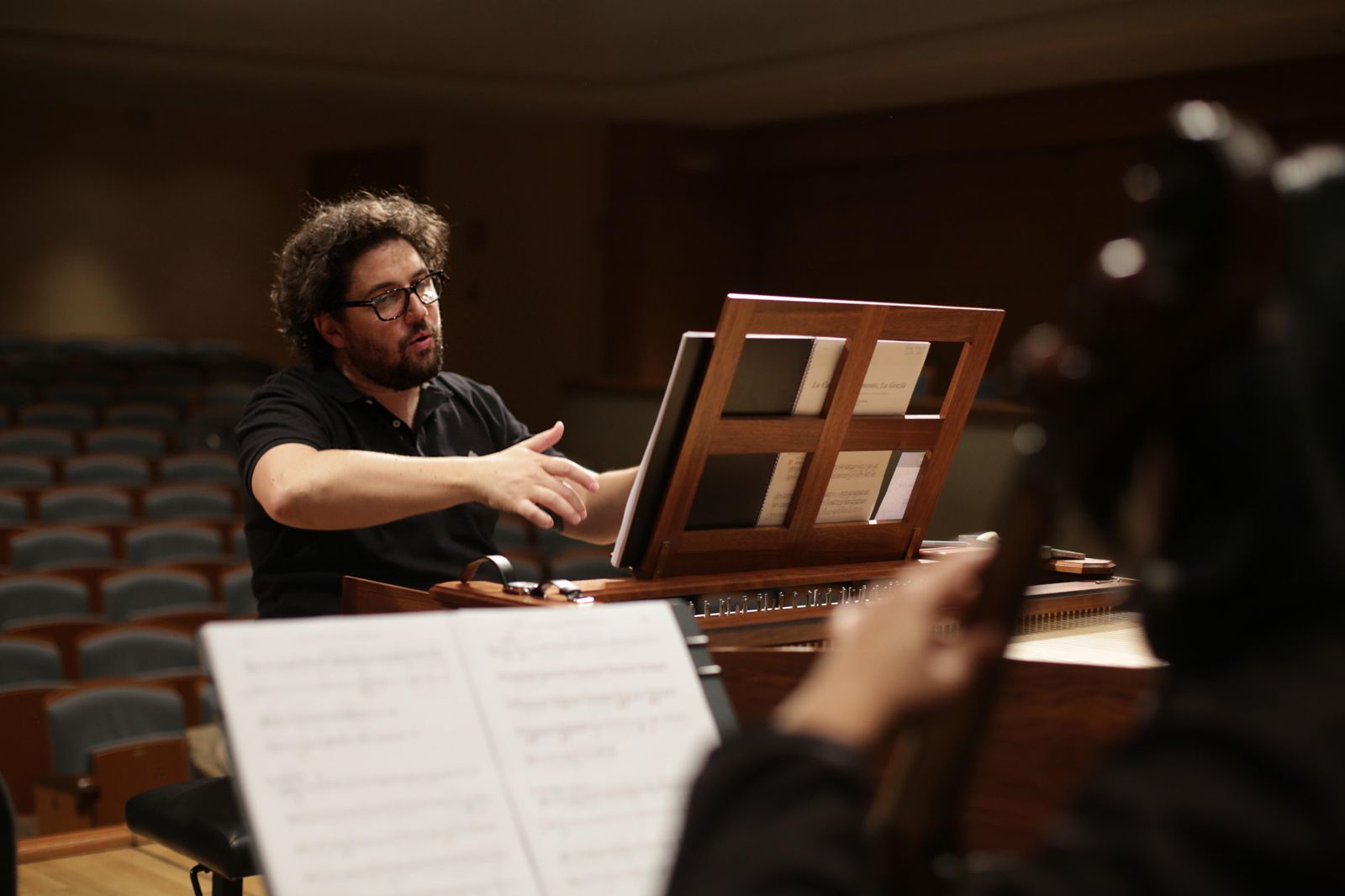 El músico Aarón Zapico.