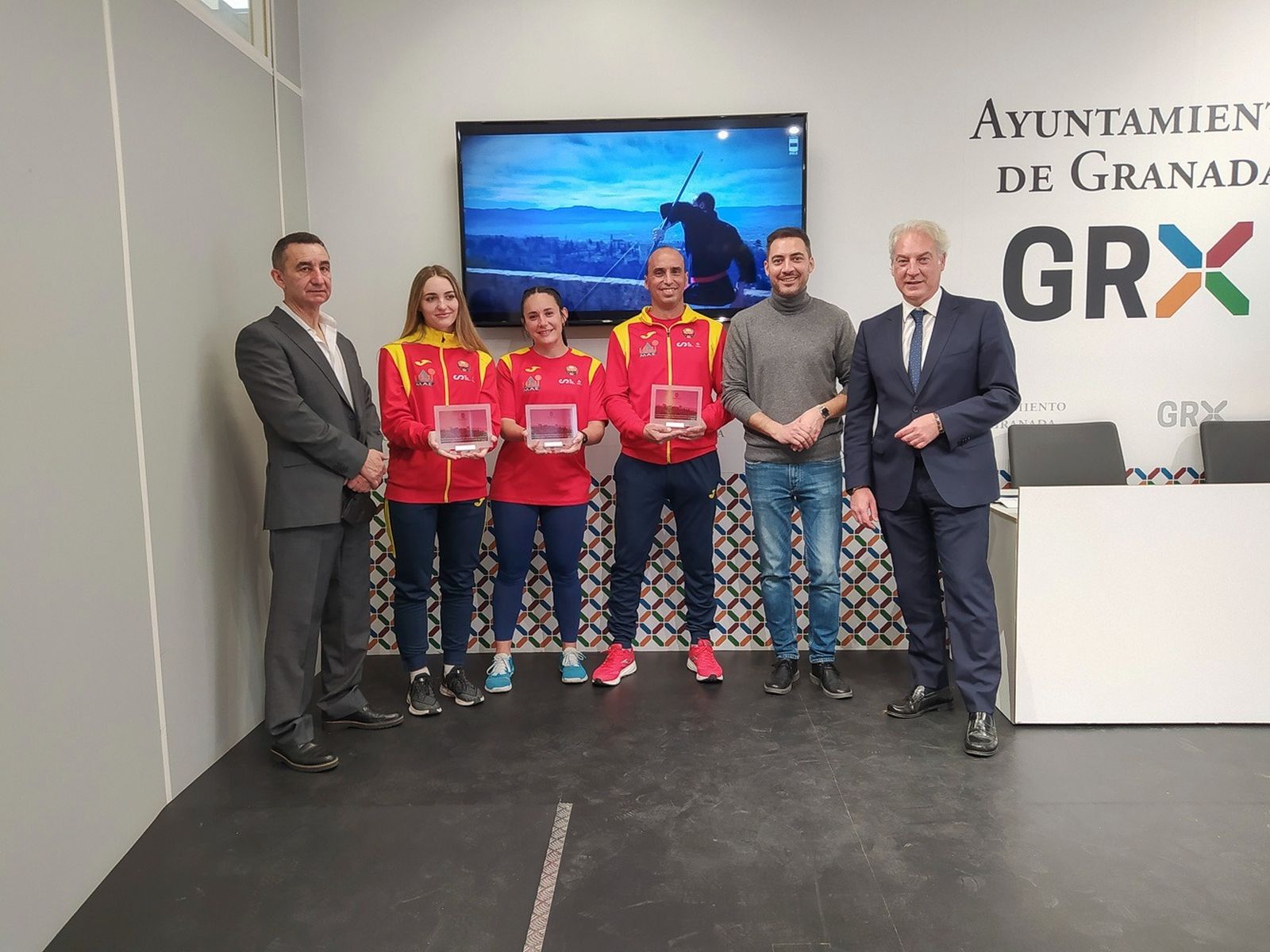 Presentación del Campeonato de España.