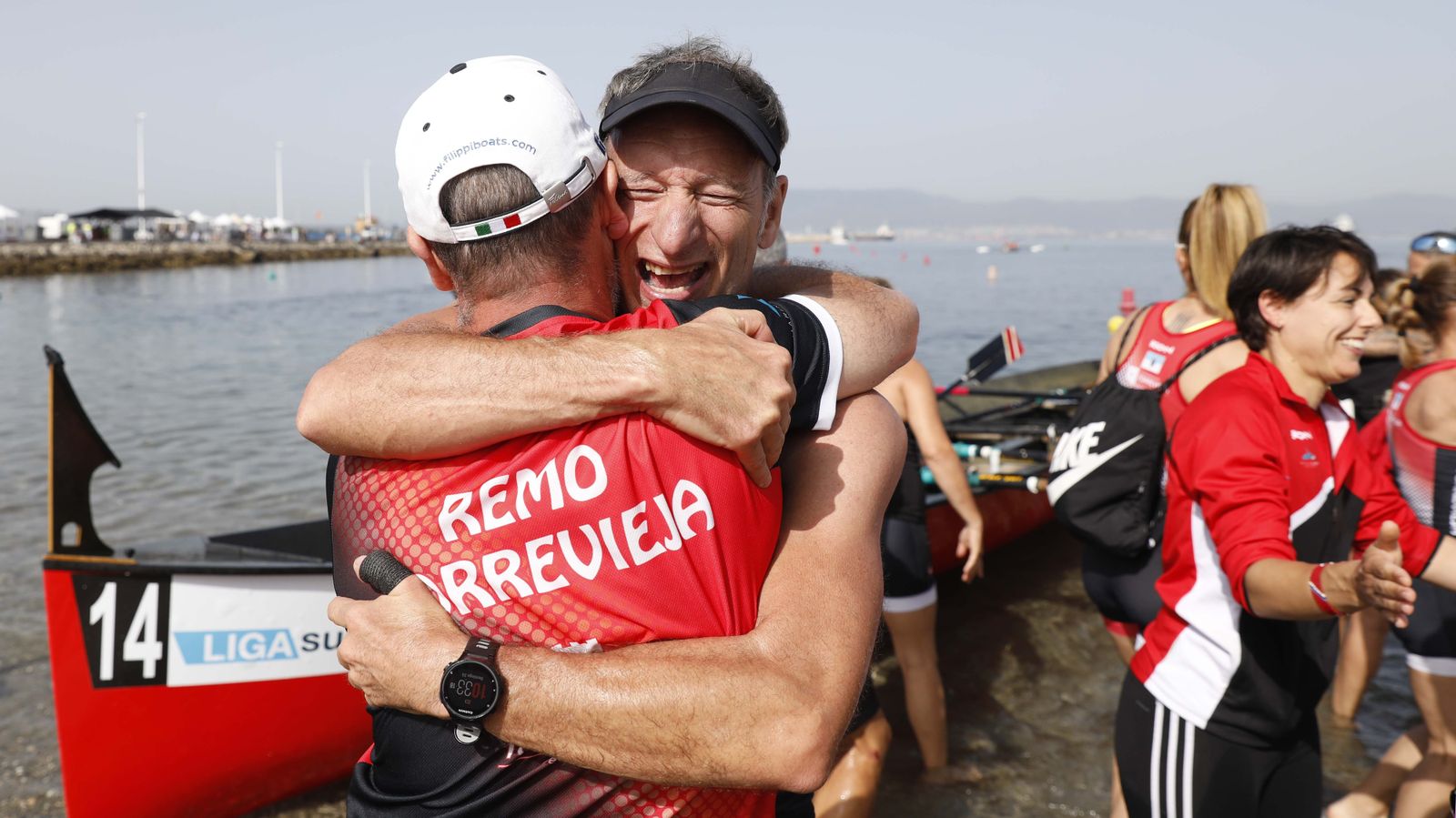 Las fotos de la tercera jornada del Campeonato de España de Remo en banco fijo, en La Línea