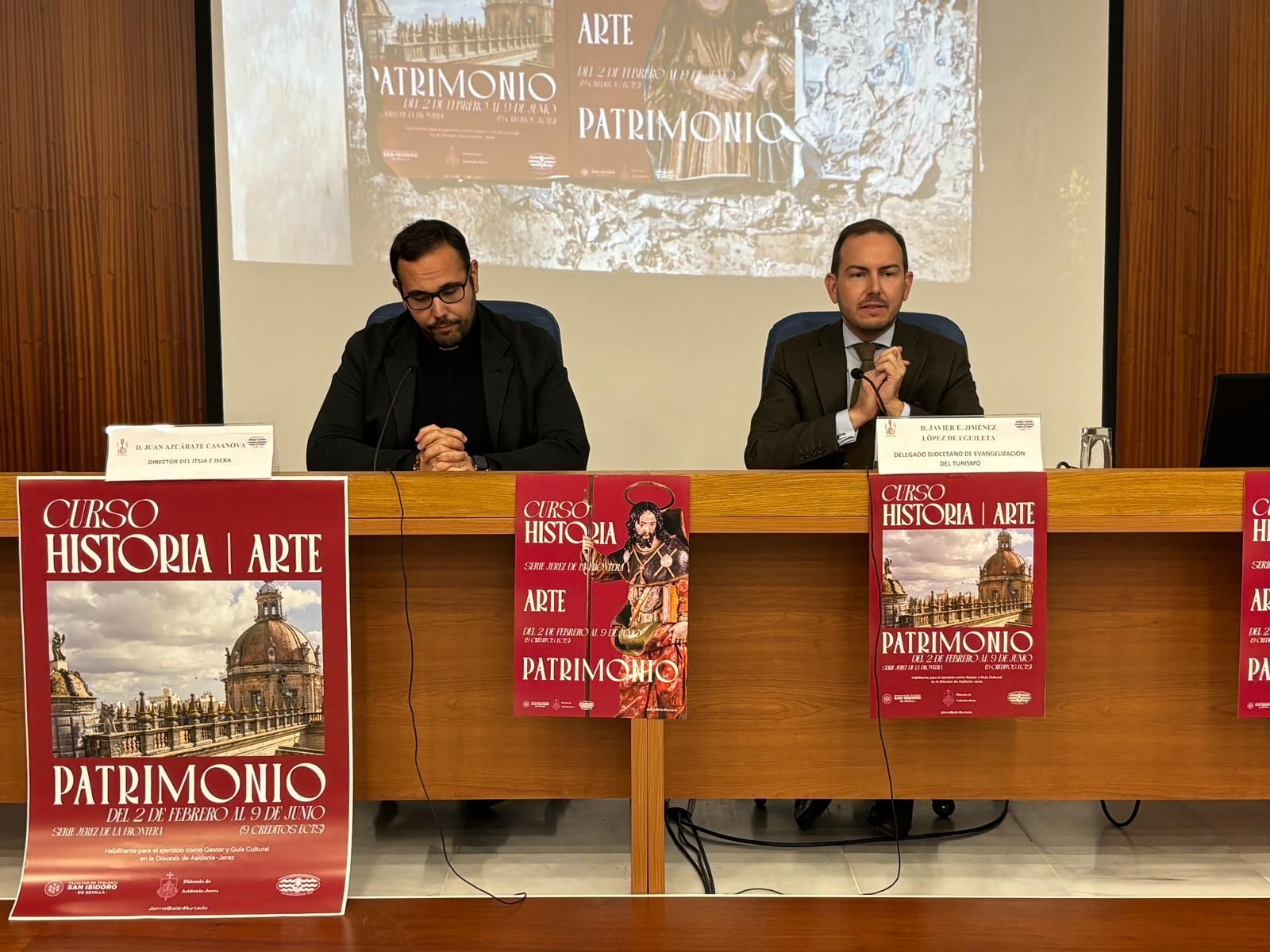 Presentación del curso por Juan Azcárate Casanova y Javier E. Jiménez López de Eguileta.