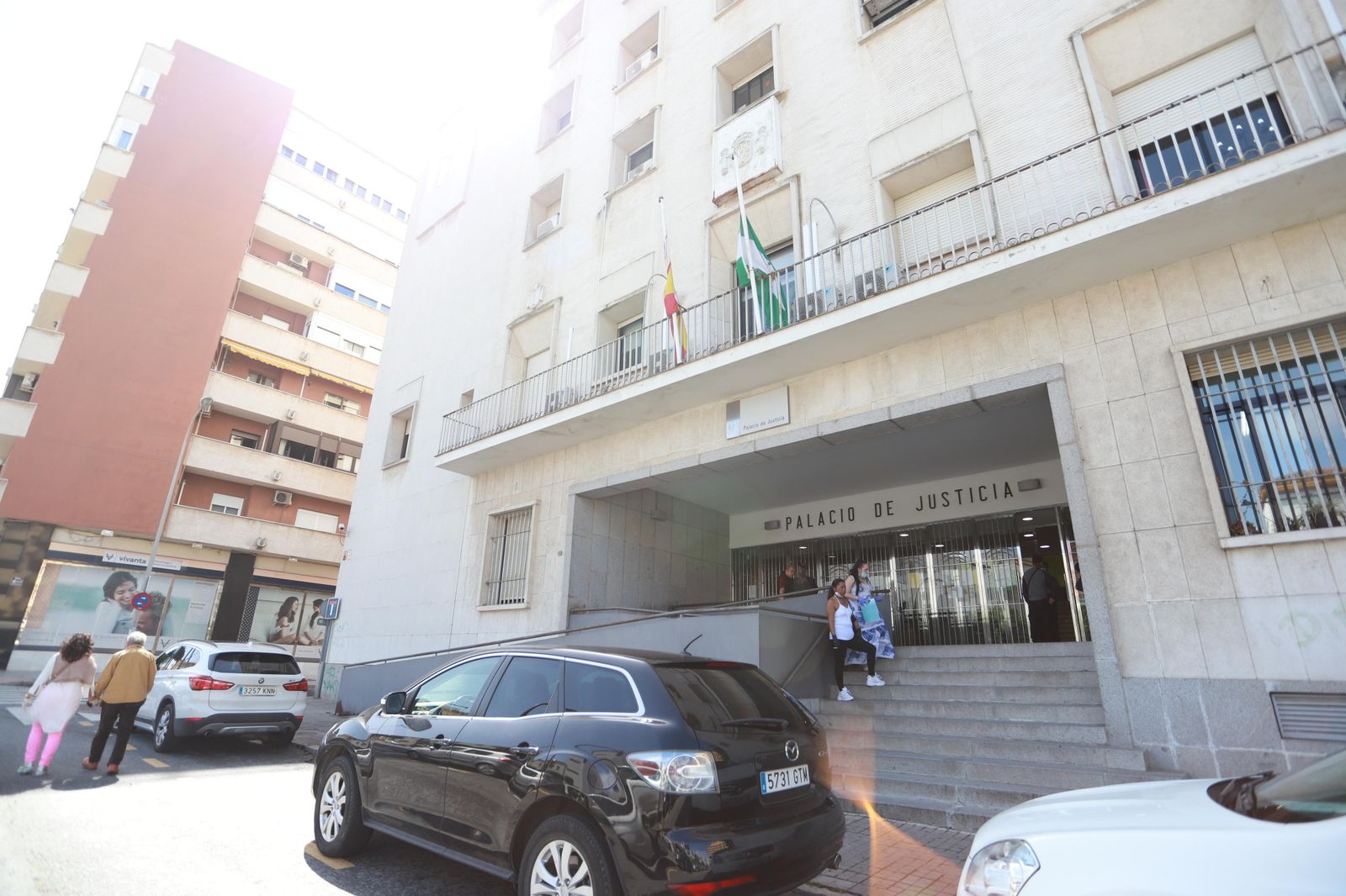 El Palacio de Justicia de Huelva, donde fue juzgado el acusado.