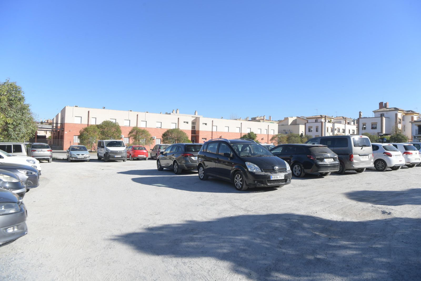 Solar en el que irá la ampliación del conservatorio de Granada