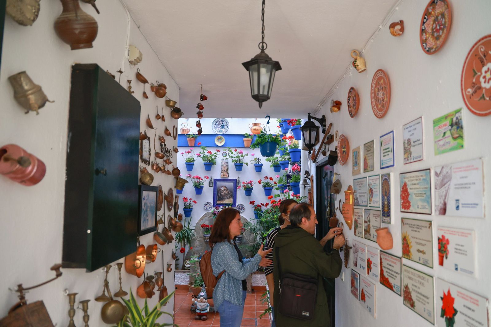 Los corralones de El Perchel y La Trinidad de Málaga, en fotografías