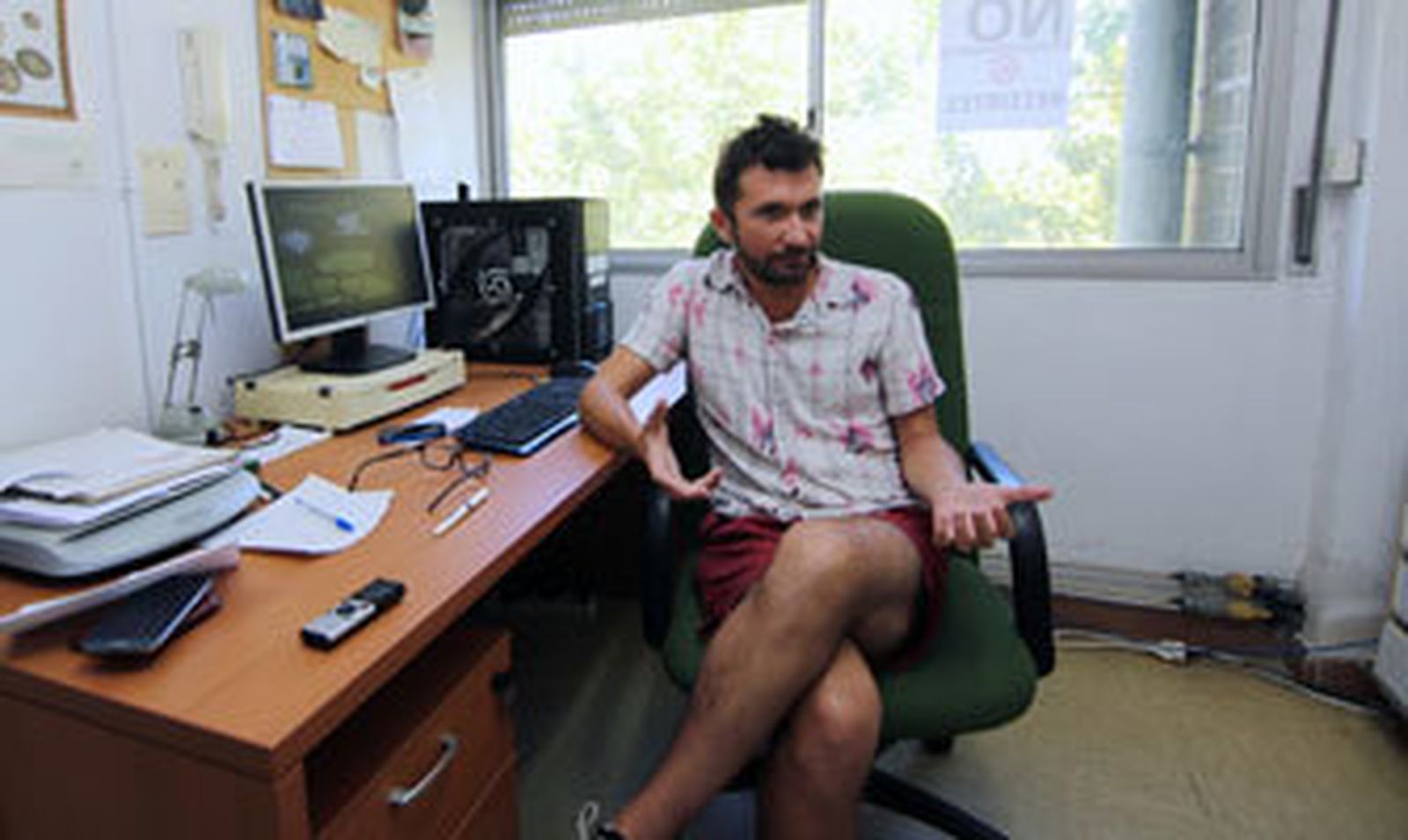 "El desierto del Sahara ya está cruzando el Estrecho de Gibraltar"