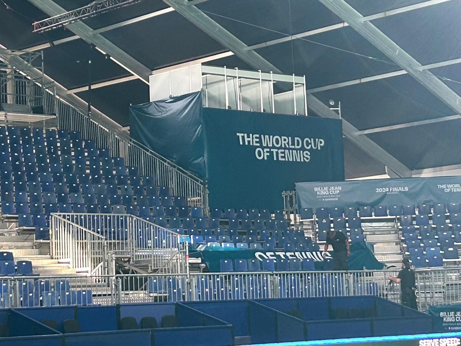 El miniCarpena para la Billie Jean King Cup, en fotos