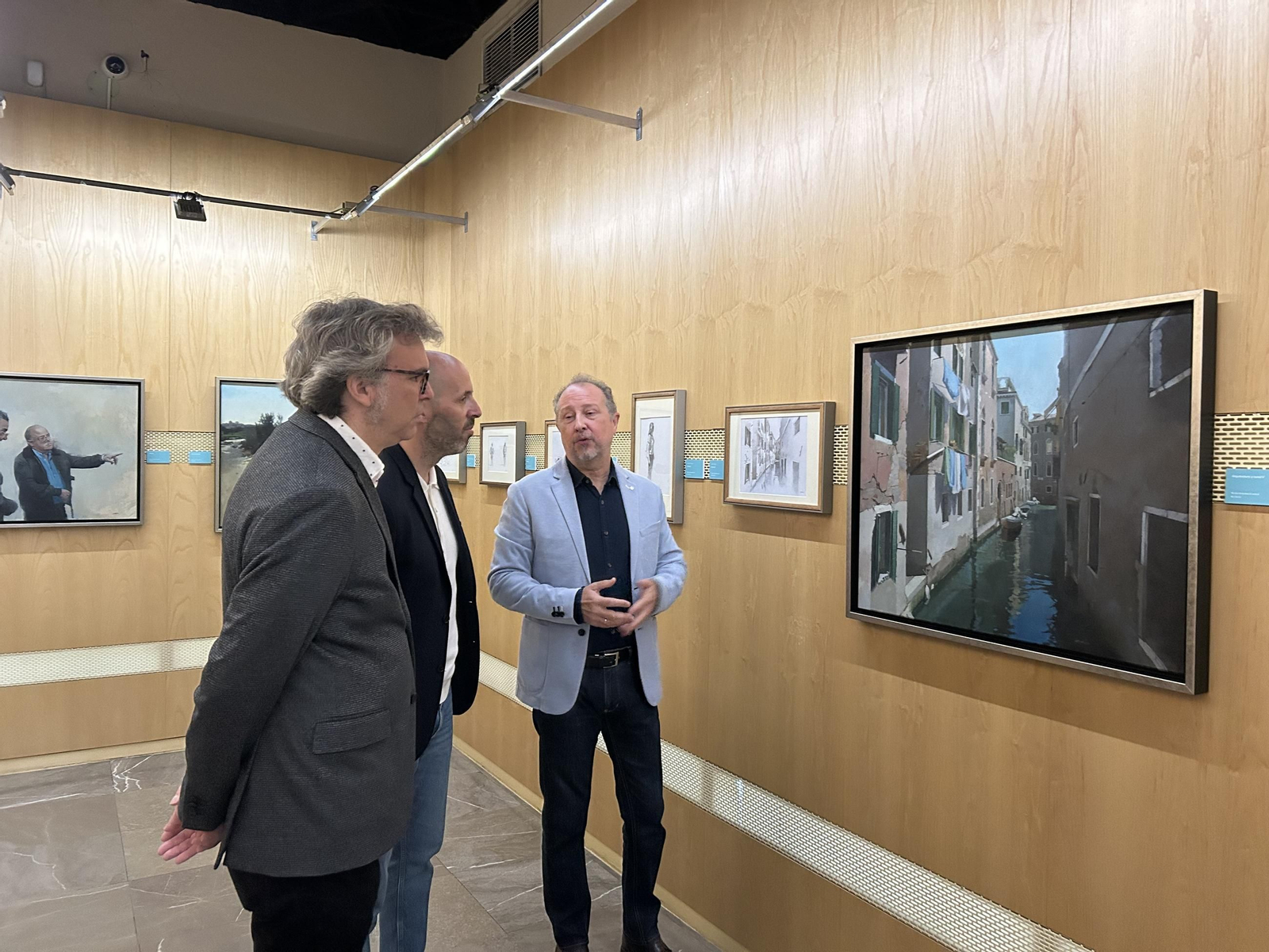 La exposición 'Dibujos preparatorios. Paisajes y Figuras' del Museo de Bellas Artes, en imágenes