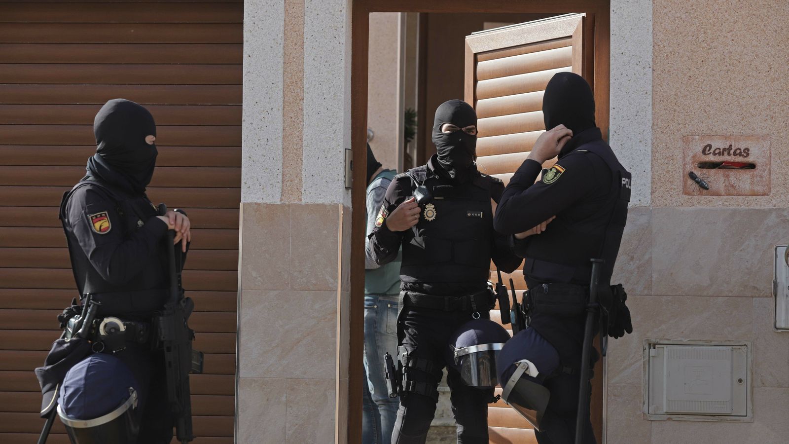 Imágenes del operativo contra el narcotráfico en Algeciras