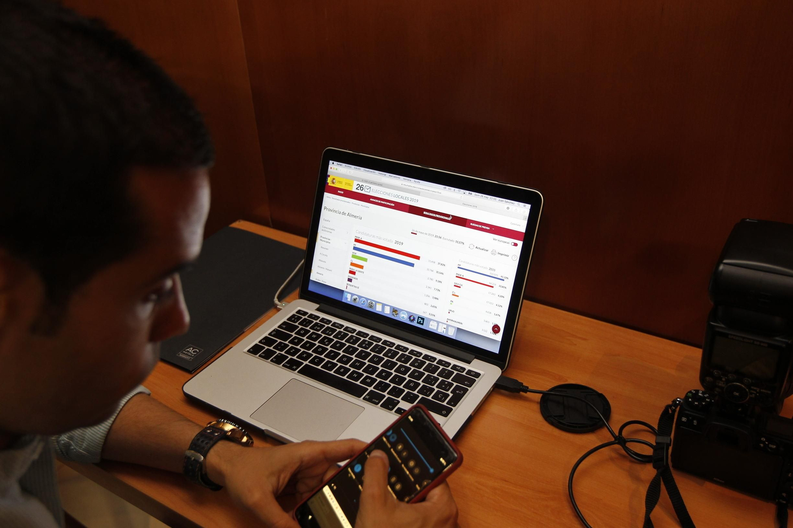 Fotogalería Elecciones Municipales. Sede PP Hotel AC. Almería