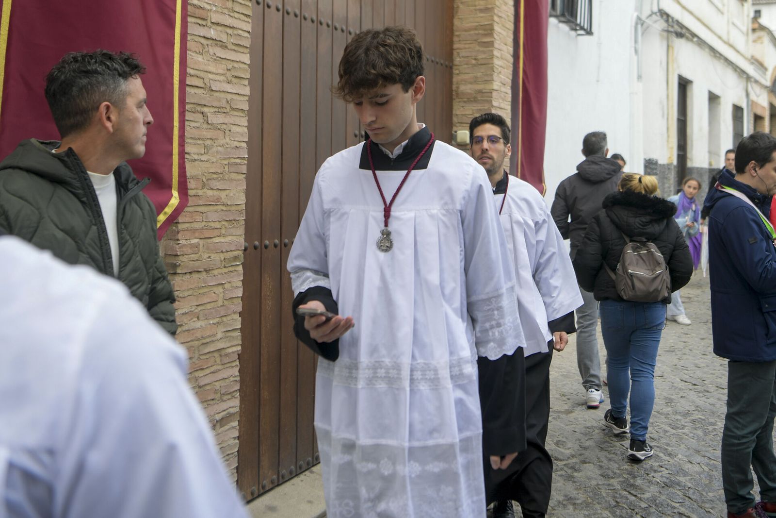 Así vivió la Hermandad del Santo Vía Crucis la suspensión de su Estación de Penitencia 2025
