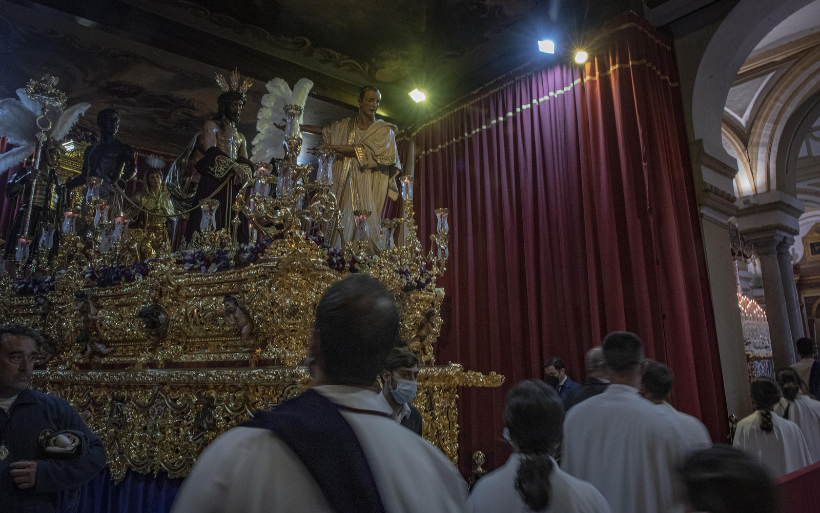Las imágenes de la Hermandad de San Benito