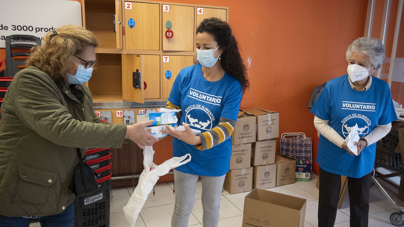 Campaña de recogida de alimentos.