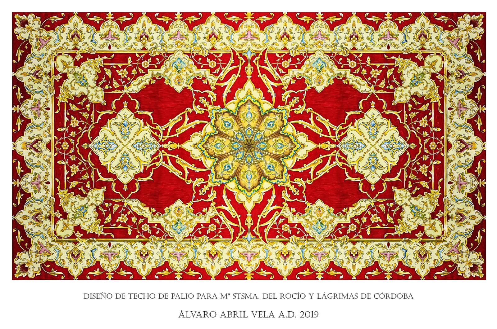 La Hermandad del Perdón aprueba el diseño para el techo de palio de su Dolorosa.