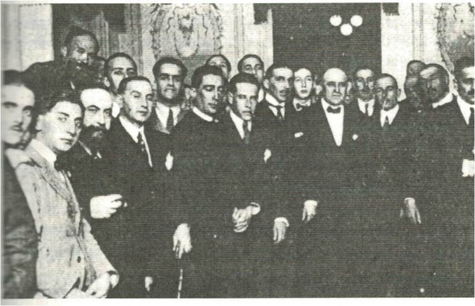 Asociación de Periodistas en el Palacio de Abrantes.