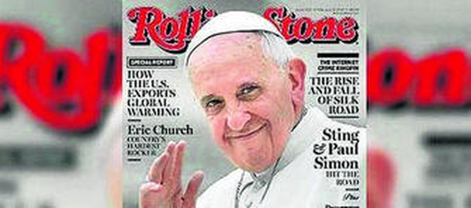 El papa Francisco, de moda en revistas e internet