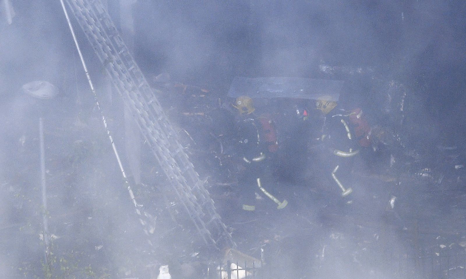 El espectacular incendio de Londres, en imágenes